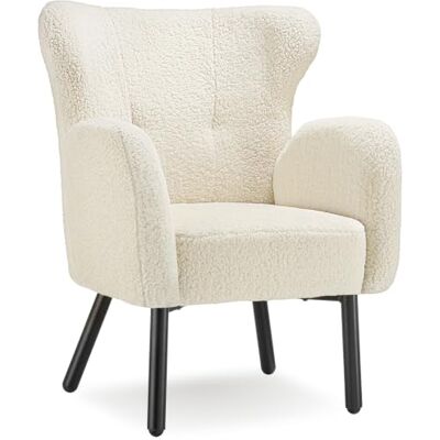 tectake ® Sessel Wohnzimmer, Polstersessel Bouclé, Sessel Teddyfell, Relaxsessel mit Armlehne, Ohrensessel skandinavisch, Lounge Sessel, Lesesessel, Kuschelsessel, Fernsehsessel, Wohnzimmer Möbel tectake ® Sessel Wohnzimmer, Polstersessel Bouclé, Sessel Teddyfell, Relaxsessel mit Armlehne, Ohrensessel skandinavisch, Lounge Sessel, Lesesessel, Kuschelsessel, Fernsehsessel, Wohnzimmer Möbel