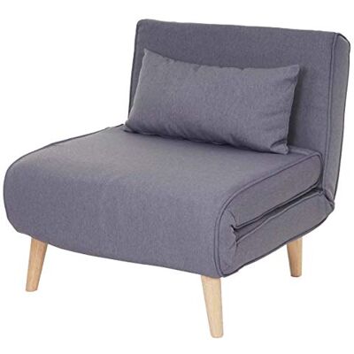 Mendler Sesselbett HWC-D35 Grau - Sesselbett Mendler Sesselbett HWC-D35 Grau - Sesselbett