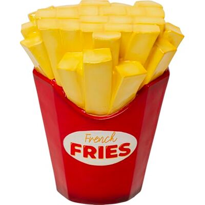 Kare Design Sitzhocker Pommes, Rot/Gelb, 40x32 cm, Pommes-Motiv, 110kg Belastbarkeit, French Fries, Hocker, Dekoobjekt, Wohnzimmer Kare Design Sitzhocker Pommes, Rot/Gelb, 40x32 cm, Pommes-Motiv, 110kg Belastbarkeit, French Fries, Hocker, Dekoobjekt, Wohnzimmer