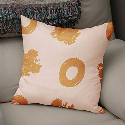Bonamaison Le Jardin du Lin Kissen Zierkissenbezug Kissenbezug, Orange & Off White Dekoration, Für Zuhause Autos Büro Sofa Wohnzimmer Couch Schlafzimmer Dekor, 50x50 Cm Entworfen und hergestellt in der Türkei Bonamaison Le Jardin du Lin Kissen Zierkissenbezug Kissenbezug, Orange & Off White Dekoration, Für Zuhause Autos Büro Sofa Wohnzimmer Couch Schlafzimmer Dekor, 50x50 Cm Entworfen und hergestellt in der Türkei