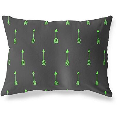 Bonamaison Le Jardin du Lin Kissen Zierkissenbezug Neon Grün-Rauch Kissenbezug, Weich Bequem, Für Zuhause Autos Büro Sofa Wohnzimmer Couch Schlafzimmer Dekor, 35x50 Cm Entworfen und hergestellt in der Türkei Bonamaison Le Jardin du Lin Kissen Zierkissenbezug Neon Grün-Rauch Kissenbezug, Weich Bequem, Für Zuhause Autos Büro Sofa Wohnzimmer Couch Schlafzimmer Dekor, 35x50 Cm Entworfen und hergestellt in der Türkei