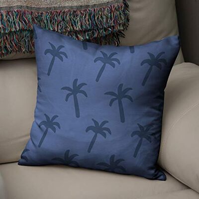 Bonamaison Le Jardin du Lin Kissen Zierkissenbezug Kissenbezug, Blau Dekoration, Für Zuhause Autos Büro Sofa Wohnzimmer Couch Schlafzimmer Dekor, 50x50 Cm Entworfen und hergestellt in der Türkei Bonamaison Le Jardin du Lin Kissen Zierkissenbezug Kissenbezug, Blau Dekoration, Für Zuhause Autos Büro Sofa Wohnzimmer Couch Schlafzimmer Dekor, 50x50 Cm Entworfen und hergestellt in der Türkei