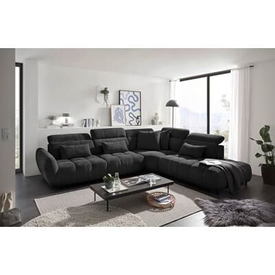 ED Exciting Design Franklin - Mikrofaserbezug - Nosagfederung - 5-fach verstellbare Kopflehnen - Sofa ED Exciting Design Franklin - Mikrofaserbezug - Nosagfederung - 5-fach verstellbare Kopflehnen - Sofa