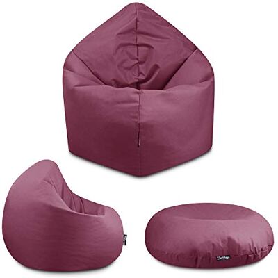 BuBiBag Sitzsack Kinder mit Füllung Bodenkissen Sitzkissen 110 cm Bean Bag mit EPS-Füllung, verdeckter Reißverschluss, abwischbar, Kuschelecke und Spielecke, Indoor geeignet BuBiBag Sitzsack Kinder mit Füllung Bodenkissen Sitzkissen 110 cm Bean Bag mit EPS-Füllung, verdeckter Reißverschluss, abwischbar, Kuschelecke und Spielecke, Indoor geeignet