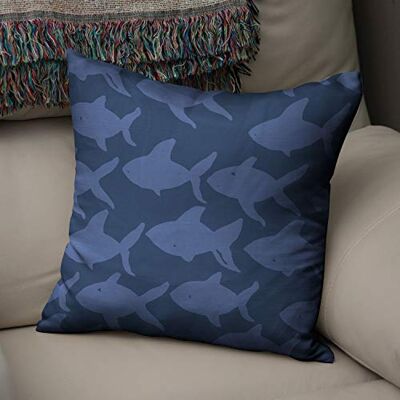 Bonamaison Le Jardin du Lin Kissen Zierkissenbezug Kissenbezug, Blau Dekoration, Für Zuhause Autos Büro Sofa Wohnzimmer Couch Schlafzimmer Dekor, 50x50 Cm Entworfen und hergestellt in der Türkei Bonamaison Le Jardin du Lin Kissen Zierkissenbezug Kissenbezug, Blau Dekoration, Für Zuhause Autos Büro Sofa Wohnzimmer Couch Schlafzimmer Dekor, 50x50 Cm Entworfen und hergestellt in der Türkei
