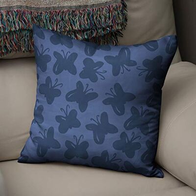Bonamaison Le Jardin du Lin Kissen Zierkissenbezug Kissenbezug, Blau Dekoration, Weich Bequem, Für Zuhause Autos Büro Sofa Wohnzimmer Couch Schlafzimmer Dekor, 43x43 Cm Hergestellt in der Türkei Bonamaison Le Jardin du Lin Kissen Zierkissenbezug Kissenbezug, Blau Dekoration, Weich Bequem, Für Zuhause Autos Büro Sofa Wohnzimmer Couch Schlafzimmer Dekor, 43x43 Cm Hergestellt in der Türkei