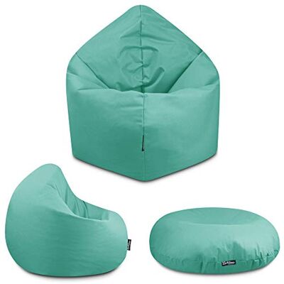 BuBiBag Sitzsack Kinder mit Füllung Bodenkissen Sitzkissen 110 cm Bean Bag mit EPS-Füllung, verdeckter Reißverschluss, abwischbar, Kuschelecke und Spielecke, Indoor geeignet BuBiBag Sitzsack Kinder mit Füllung Bodenkissen Sitzkissen 110 cm Bean Bag mit EPS-Füllung, verdeckter Reißverschluss, abwischbar, Kuschelecke und Spielecke, Indoor geeignet