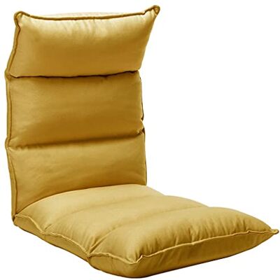 vidaXL Bodenstuhl Mustard Yellow Stoff - Bodenstuhl vidaXL Bodenstuhl Mustard Yellow Stoff - Bodenstuhl