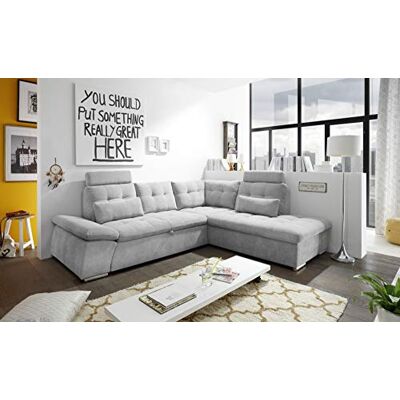 ED Exciting Design - Nalo - Verstellbare Armlehnen - Schlafsofa ED Exciting Design - Nalo - Verstellbare Armlehnen - Schlafsofa