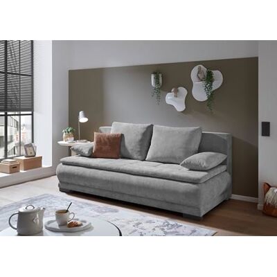 Stella Trading Liam Schlafsofa in grau – Modernes Design mit Bonell-Federkern, Bettkasten & Schlaffunktion für höchsten Komfort im Wohn- und Gästebereich Stella Trading Liam Schlafsofa in grau – Modernes Design mit Bonell-Federkern, Bettkasten & Schlaffunktion für höchsten Komfort im Wohn- und Gästebereich