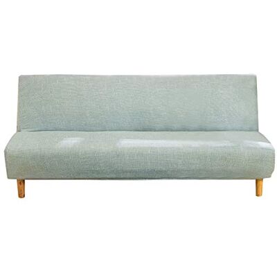 Mingfuxin Armloser Sofabezug, Stretch-Sofabezug ohne Arm, 3-Sitzer, Spandex-Futon-Schonbezug rutschfest Elastischer, vollständig zusammenklappbarer Couch-Sofaschutz für Schlafsofa ohne Armlehnen Mingfuxin Armloser Sofabezug, Stretch-Sofabezug ohne Arm, 3-Sitzer, Spandex-Futon-Schonbezug rutschfest Elastischer, vollständig zusammenklappbarer Couch-Sofaschutz für Schlafsofa ohne Armlehnen