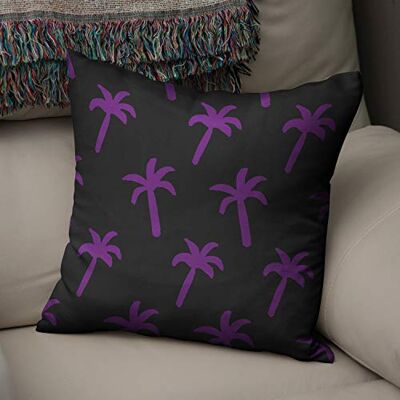 Bonamaison Le Jardin du Lin Kissen Zierkissenbezug Kissenbezug, Lila & Schwarz Dekoration, Weich Bequem, Für Zuhause Autos Büro Sofa Wohnzimmer Couch Schlafzimmer Dekor, 43x43 Cm Hergestellt in der Türkei Bonamaison Le Jardin du Lin Kissen Zierkissenbezug Kissenbezug, Lila & Schwarz Dekoration, Weich Bequem, Für Zuhause Autos Büro Sofa Wohnzimmer Couch Schlafzimmer Dekor, 43x43 Cm Hergestellt in der Türkei