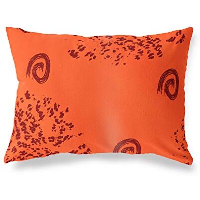 Bonamaison Le Jardin du Lin Kissenbezug Zierkissenbezug Orange-Bordeaux Kissenbezug, Für Bett, Auto, Sofa, Haus, Wohnzimmer, Schlafzimmer, Dekoration, 45x60 Cm Entworfen und hergestellt in der Türkei Bonamaison Le Jardin du Lin Kissenbezug Zierkissenbezug Orange-Bordeaux Kissenbezug, Für Bett, Auto, Sofa, Haus, Wohnzimmer, Schlafzimmer, Dekoration, 45x60 Cm Entworfen und hergestellt in der Türkei