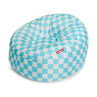 Fatboy Lamzac O Aufblasbarer Sessel 110 x 103 x 62 cm Azur-Weiß Karo Aufblasbare Couch Klein, Keine Luftpumpe Nötig, Indoor & Outdoor Sitzsack, Wasser, & Schmutzabweisender Sessel, Polyester Fatboy Lamzac O Aufblasbarer Sessel 110 x 103 x 62 cm Azur-Weiß Karo Aufblasbare Couch Klein, Keine Luftpumpe Nötig, Indoor & Outdoor Sitzsack, Wasser, & Schmutzabweisender Sessel, Polyester