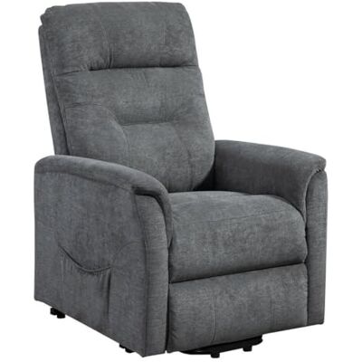 SHIITO Manueller Relaxsessel Maximale Entspannung und Komfort Modell Argos Grau 110 x 92 x 78 cm SHIITO Manueller Relaxsessel Maximale Entspannung und Komfort Modell Argos Grau 110 x 92 x 78 cm