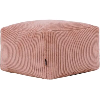 Icon Amara Hocker, Rosa, Flauschiger Sitzsack Cord, Sitzpuff, Pouf Hocker mit Füllung, Fußhocker für das Wohnzimmer Icon Amara Hocker, Rosa, Flauschiger Sitzsack Cord, Sitzpuff, Pouf Hocker mit Füllung, Fußhocker für das Wohnzimmer