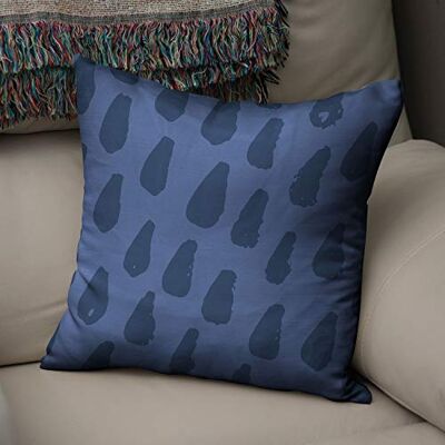 Bonamaison Le Jardin du Lin Kissen Zierkissenbezug Kissenbezug, Blau Dekoration, Weich Bequem, Für Zuhause Autos Büro Sofa Wohnzimmer Couch Schlafzimmer Dekor, 43x43 Cm Hergestellt in der Türkei Bonamaison Le Jardin du Lin Kissen Zierkissenbezug Kissenbezug, Blau Dekoration, Weich Bequem, Für Zuhause Autos Büro Sofa Wohnzimmer Couch Schlafzimmer Dekor, 43x43 Cm Hergestellt in der Türkei