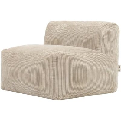 Icon Zen Cord Sitzsack Sessel mit Füllung, Modular Sofa, Beige Entworfen in Deutschland, Boneless Sofa, Weicher Cordstoff, Sessel für Wohnzimmer und Schlafzimmer Icon Zen Cord Sitzsack Sessel mit Füllung, Modular Sofa, Beige Entworfen in Deutschland, Boneless Sofa, Weicher Cordstoff, Sessel für Wohnzimmer und Schlafzimmer