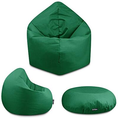 BuBiBag Sitzsack Kinder mit Füllung Bodenkissen Sitzkissen 110 cm Bean Bag mit EPS-Füllung, verdeckter Reißverschluss, abwischbar, Kuschelecke und Spielecke, Indoor geeignet BuBiBag Sitzsack Kinder mit Füllung Bodenkissen Sitzkissen 110 cm Bean Bag mit EPS-Füllung, verdeckter Reißverschluss, abwischbar, Kuschelecke und Spielecke, Indoor geeignet