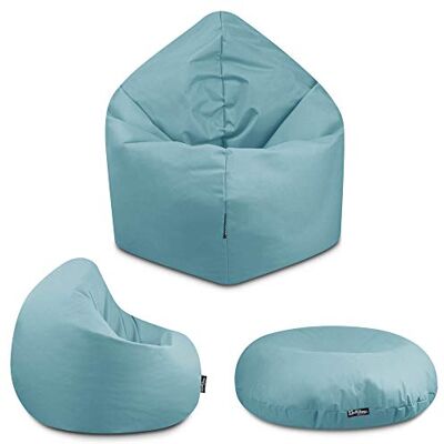BuBiBag Sitzsack Kinder mit Füllung Bodenkissen Sitzkissen 110 cm Bean Bag mit EPS-Füllung, verdeckter Reißverschluss, abwischbar, Kuschelecke und Spielecke, Indoor geeignet BuBiBag Sitzsack Kinder mit Füllung Bodenkissen Sitzkissen 110 cm Bean Bag mit EPS-Füllung, verdeckter Reißverschluss, abwischbar, Kuschelecke und Spielecke, Indoor geeignet
