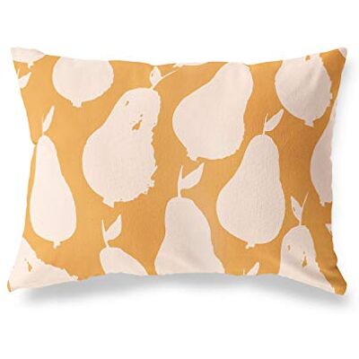 Bonamaison Le Jardin du Lin Kissen Zierkissenbezug Orange-Off Weiß Kissenbezug, Weich Bequem, Für Zuhause Autos Büro Sofa Wohnzimmer Couch Schlafzimmer Dekor, 35x50 Cm Entworfen und hergestellt in der Türkei Bonamaison Le Jardin du Lin Kissen Zierkissenbezug Orange-Off Weiß Kissenbezug, Weich Bequem, Für Zuhause Autos Büro Sofa Wohnzimmer Couch Schlafzimmer Dekor, 35x50 Cm Entworfen und hergestellt in der Türkei