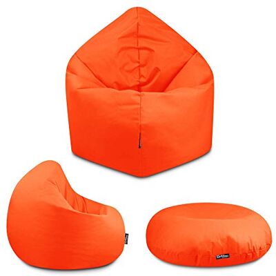 BuBiBag Sitzsack Kinder mit Füllung Bodenkissen Sitzkissen 110 cm Bean Bag mit EPS-Füllung, verdeckter Reißverschluss, abwischbar, Kuschelecke und Spielecke, Indoor geeignet BuBiBag Sitzsack Kinder mit Füllung Bodenkissen Sitzkissen 110 cm Bean Bag mit EPS-Füllung, verdeckter Reißverschluss, abwischbar, Kuschelecke und Spielecke, Indoor geeignet