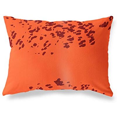 Bonamaison Le Jardin du Lin Kissenbezug Zierkissenbezug Orange-Bordeaux Kissenbezug, Für Bett, Auto, Sofa, Haus, Wohnzimmer, Schlafzimmer, Dekoration, 45x60 Cm Entworfen und hergestellt in der Türkei Bonamaison Le Jardin du Lin Kissenbezug Zierkissenbezug Orange-Bordeaux Kissenbezug, Für Bett, Auto, Sofa, Haus, Wohnzimmer, Schlafzimmer, Dekoration, 45x60 Cm Entworfen und hergestellt in der Türkei