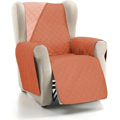 ECOMMERC3 Sofaüberwurf für 1-Sitzer, super verstellbar, für 1-Sitzer-Sofa/Relax, wendbar, Farbe Texach/Koralle, gepolstert und extra weich, 100% Made in Spain ECOMMERC3 Sofaüberwurf für 1-Sitzer, super verstellbar, für 1-Sitzer-Sofa/Relax, wendbar, Farbe Texach/Koralle, gepolstert und extra weich, 100% Made in Spain