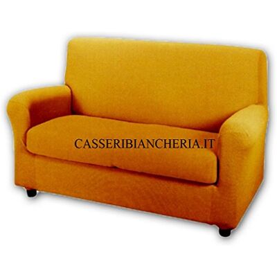 Caleffi Sofabezug, elastisch, Melange, einfarbig, für 1-Sitzer, Anthrazit Caleffi Sofabezug, elastisch, Melange, einfarbig, für 1-Sitzer, Anthrazit