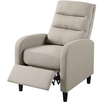 Atlantic Home Collection Tiago Beiger Relaxsessel - Sessel Atlantic Home Collection Tiago Beiger Relaxsessel - Sessel