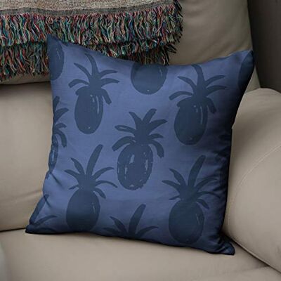 Bonamaison Le Jardin du Lin Kissen Zierkissenbezug Kissenbezug, Blau Dekoration, Weich Bequem, Für Zuhause Autos Büro Sofa Wohnzimmer Couch Schlafzimmer Dekor, 43x43 Cm Hergestellt in der Türkei Bonamaison Le Jardin du Lin Kissen Zierkissenbezug Kissenbezug, Blau Dekoration, Weich Bequem, Für Zuhause Autos Büro Sofa Wohnzimmer Couch Schlafzimmer Dekor, 43x43 Cm Hergestellt in der Türkei