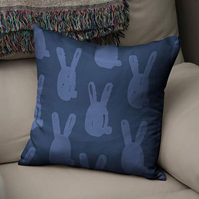 Bonamaison Le Jardin du Lin Kissen Zierkissenbezug Kissenbezug, Blau Dekoration, Weich Bequem, Für Zuhause Autos Büro Sofa Wohnzimmer Couch Schlafzimmer Dekor, 43x43 Cm Hergestellt in der Türkei Bonamaison Le Jardin du Lin Kissen Zierkissenbezug Kissenbezug, Blau Dekoration, Weich Bequem, Für Zuhause Autos Büro Sofa Wohnzimmer Couch Schlafzimmer Dekor, 43x43 Cm Hergestellt in der Türkei