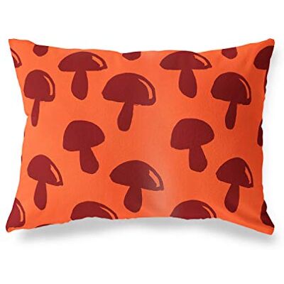 Bonamaison Le Jardin du Lin Kissenbezug Zierkissenbezug Orange-Bordeaux Kissenbezug, Für Bett, Auto, Sofa, Haus, Wohnzimmer, Schlafzimmer, Dekoration, 45x60 Cm Entworfen und hergestellt in der Türkei Bonamaison Le Jardin du Lin Kissenbezug Zierkissenbezug Orange-Bordeaux Kissenbezug, Für Bett, Auto, Sofa, Haus, Wohnzimmer, Schlafzimmer, Dekoration, 45x60 Cm Entworfen und hergestellt in der Türkei