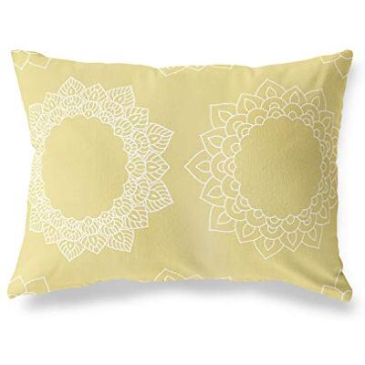 Bonamaison Le Jardin du Lin Kissenbezug, Motiv zufällig, für Bett, Auto, Sofa, Haus, Wohnzimmer, Schlafzimmer, Innendekoration, 45 x 60 cm – entworfen und hergestellt in der Türkei. Bonamaison Le Jardin du Lin Kissenbezug, Motiv zufällig, für Bett, Auto, Sofa, Haus, Wohnzimmer, Schlafzimmer, Innendekoration, 45 x 60 cm – entworfen und hergestellt in der Türkei.