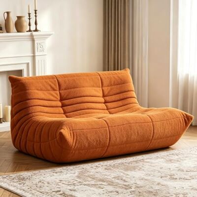 Mavdecll 2-Sitzer-Sitzsäcke für Erwachsene, übergroße Togo-Couch bequemes Liegesofa für den Boden, Zweisitzer-Sessel für den Kaminbereich im Wohnzimmer, Schlafzimmer und zum Gamen Mavdecll 2-Sitzer-Sitzsäcke für Erwachsene, übergroße Togo-Couch bequemes Liegesofa für den Boden, Zweisitzer-Sessel für den Kaminbereich im Wohnzimmer, Schlafzimmer und zum Gamen