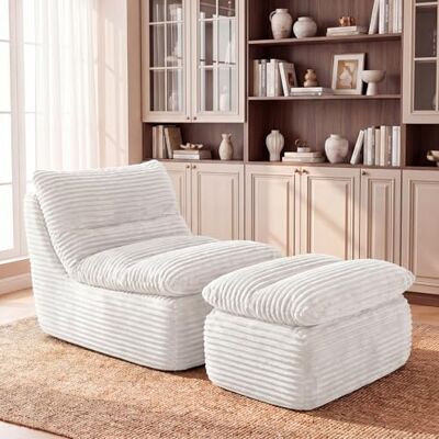 MALOL Schlafsofa, Sofas & Couches mit Ottomane, Boneless Couch mit Schlaffunktion, Relaxsessel, Spielsofa, Schlafsofa & Gästebett für kleine Räume, Sessel fürs Schlafzimmer & Wohnzimmer, Beige MALOL Schlafsofa, Sofas & Couches mit Ottomane, Boneless Couch mit Schlaffunktion, Relaxsessel, Spielsofa, Schlafsofa & Gästebett für kleine Räume, Sessel fürs Schlafzimmer & Wohnzimmer, Beige