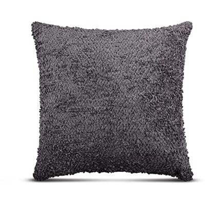 Bestlivings Kissenhülle 60x60cm mit Verd. Reißverschluss, (Anthrazit) Kissenbezug in Chenille Optik, Dekorative Kissenbezüge, weicher Bezug für Kissen Bestlivings Kissenhülle 60x60cm mit Verd. Reißverschluss, (Anthrazit) Kissenbezug in Chenille Optik, Dekorative Kissenbezüge, weicher Bezug für Kissen