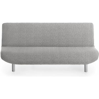 ECOMMERC3 Sofaüberwurf für 3-Sitzer, bi-elastisch, hellgrau, sehr elastisch, für Clic-Clac-Sofas, Buch und Futon ECOMMERC3 Sofaüberwurf für 3-Sitzer, bi-elastisch, hellgrau, sehr elastisch, für Clic-Clac-Sofas, Buch und Futon