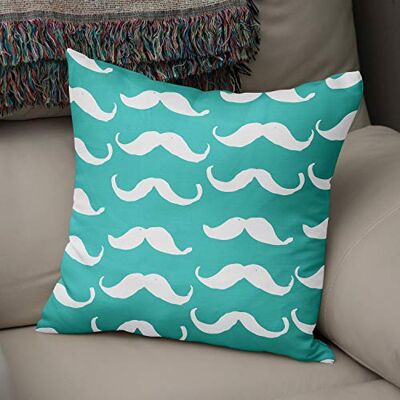 Bonamaison Le Jardin du Lin Kissen Zierkissenbezug Kissenbezug, Türkis & Weiß Dekoration, Weich Bequem, Für Zuhause Autos Büro Sofa Wohnzimmer Couch Schlafzimmer Dekor, 43x43 Cm Hergestellt in der Türkei Bonamaison Le Jardin du Lin Kissen Zierkissenbezug Kissenbezug, Türkis & Weiß Dekoration, Weich Bequem, Für Zuhause Autos Büro Sofa Wohnzimmer Couch Schlafzimmer Dekor, 43x43 Cm Hergestellt in der Türkei