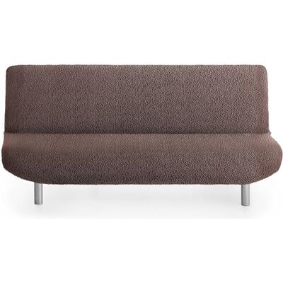 ECOMMERC3 Sofaüberwurf für 3-Sitzer, bi-elastisch, Braun, sehr elastisch, für Klappsofas, Buch und Futon ECOMMERC3 Sofaüberwurf für 3-Sitzer, bi-elastisch, Braun, sehr elastisch, für Klappsofas, Buch und Futon