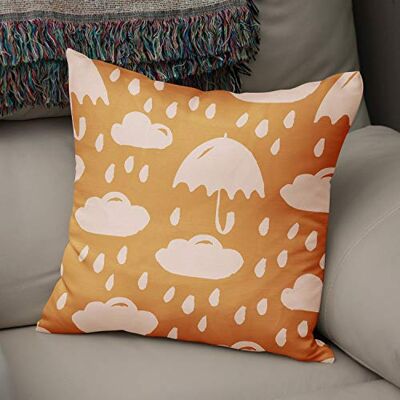 Bonamaison Le Jardin du Lin Kissen Zierkissenbezug Kissenbezug, Orange & Off White Dekoration, Für Zuhause Autos Büro Sofa Wohnzimmer Couch Schlafzimmer Dekor, 50x50 Cm Entworfen und hergestellt in der Türkei Bonamaison Le Jardin du Lin Kissen Zierkissenbezug Kissenbezug, Orange & Off White Dekoration, Für Zuhause Autos Büro Sofa Wohnzimmer Couch Schlafzimmer Dekor, 50x50 Cm Entworfen und hergestellt in der Türkei
