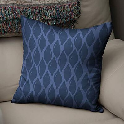 Bonamaison Le Jardin du Lin Kissen Zierkissenbezug Kissenbezug, Blau Dekoration, Für Zuhause Autos Büro Sofa Wohnzimmer Couch Schlafzimmer Dekor, 50x50 Cm Entworfen und hergestellt in der Türkei Bonamaison Le Jardin du Lin Kissen Zierkissenbezug Kissenbezug, Blau Dekoration, Für Zuhause Autos Büro Sofa Wohnzimmer Couch Schlafzimmer Dekor, 50x50 Cm Entworfen und hergestellt in der Türkei