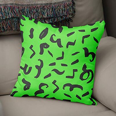 Bonamaison Le Jardin du Lin Kissen Zierkissenbezug Kissenbezug, Neongrün & Rauch Dekoration, Weich Bequem, Für Zuhause Autos Büro Sofa Wohnzimmer Couch Schlafzimmer Dekor, 43x43 Cm Hergestellt in der Türkei Bonamaison Le Jardin du Lin Kissen Zierkissenbezug Kissenbezug, Neongrün & Rauch Dekoration, Weich Bequem, Für Zuhause Autos Büro Sofa Wohnzimmer Couch Schlafzimmer Dekor, 43x43 Cm Hergestellt in der Türkei