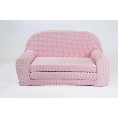 FORTISLINE Kindersofa MINI ausklappbar 78 x 45 x 40 cm Kinderzimmer Sofa aus Mikrofaser mit Liegefläche 104 cm, abnehmbarem waschbarem Bezug, Oeko-TEX Standard 100 FORTISLINE Kindersofa MINI ausklappbar 78 x 45 x 40 cm Kinderzimmer Sofa aus Mikrofaser mit Liegefläche 104 cm, abnehmbarem waschbarem Bezug, Oeko-TEX Standard 100