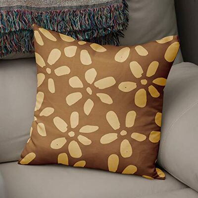 Bonamaison Le Jardin du Lin Kissen Zierkissenbezug Kissenbezug, Brauntöne Dekoration, Für Zuhause Autos Büro Sofa Wohnzimmer Couch Schlafzimmer Dekor, 50x50 Cm Entworfen und hergestellt in der Türkei Bonamaison Le Jardin du Lin Kissen Zierkissenbezug Kissenbezug, Brauntöne Dekoration, Für Zuhause Autos Büro Sofa Wohnzimmer Couch Schlafzimmer Dekor, 50x50 Cm Entworfen und hergestellt in der Türkei