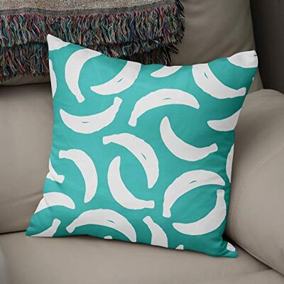 Bonamaison Le Jardin du Lin Kissen Zierkissenbezug Kissenbezug, Türkis & Weiß Dekoration, Weich Bequem, Für Zuhause Autos Büro Sofa Wohnzimmer Couch Schlafzimmer Dekor, 43x43 Cm Hergestellt in der Türkei Bonamaison Le Jardin du Lin Kissen Zierkissenbezug Kissenbezug, Türkis & Weiß Dekoration, Weich Bequem, Für Zuhause Autos Büro Sofa Wohnzimmer Couch Schlafzimmer Dekor, 43x43 Cm Hergestellt in der Türkei