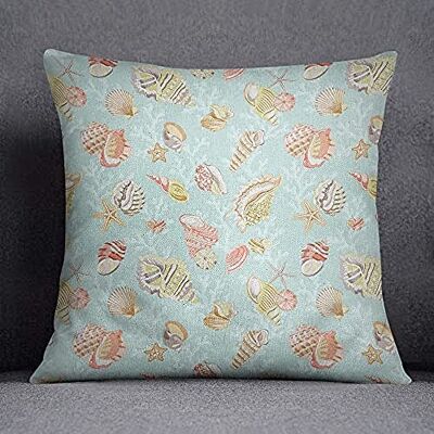 Bonamaison Le Jardin du Lin Dekorativ Kissenhülle, Kissenbezug, Zierkissenbezug, Wohnkultur, Für Sofa, Kaffeestube, Größe: 45X45 Cm Entworfen und hergestellt in der Türkei Bonamaison Le Jardin du Lin Dekorativ Kissenhülle, Kissenbezug, Zierkissenbezug, Wohnkultur, Für Sofa, Kaffeestube, Größe: 45X45 Cm Entworfen und hergestellt in der Türkei