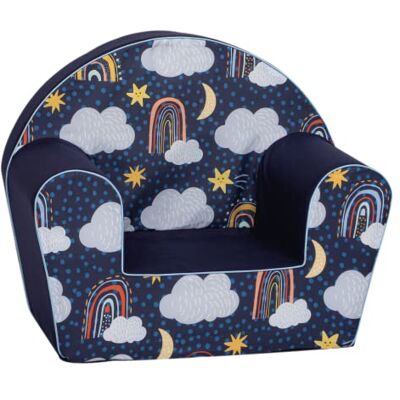 Delsit Kindersessel für Kinder ab 9 Monaten kindersofa aus weichem Schaumstoff mit abnehmbarem Bezug kindercouch für Lesen und Entspannen 52x32x42 cm DT8-23087 Delsit Kindersessel für Kinder ab 9 Monaten kindersofa aus weichem Schaumstoff mit abnehmbarem Bezug kindercouch für Lesen und Entspannen 52x32x42 cm DT8-23087