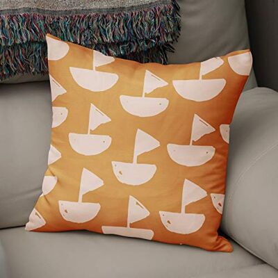 Bonamaison Le Jardin du Lin Kissen Zierkissenbezug Kissenbezug, Orange & Off White Dekoration, Für Zuhause Autos Büro Sofa Wohnzimmer Couch Schlafzimmer Dekor, 50x50 Cm Entworfen und hergestellt in der Türkei Bonamaison Le Jardin du Lin Kissen Zierkissenbezug Kissenbezug, Orange & Off White Dekoration, Für Zuhause Autos Büro Sofa Wohnzimmer Couch Schlafzimmer Dekor, 50x50 Cm Entworfen und hergestellt in der Türkei