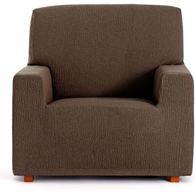 ECOMMERC3 1-Sitzer-Sofabezug, universell und vielseitig, Braun, einfach anzubringen, für Rückenlehne, Sitz und Armlehnen ECOMMERC3 1-Sitzer-Sofabezug, universell und vielseitig, Braun, einfach anzubringen, für Rückenlehne, Sitz und Armlehnen